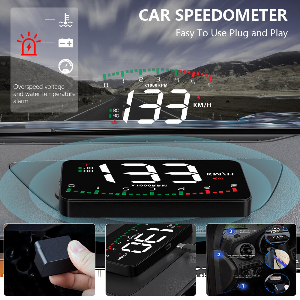 Automotive HD Speed Projector Display - Gadgetstism