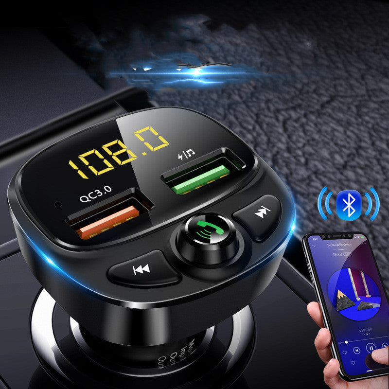 Dual USB Car Bluetooth Charger - Gadgetstism