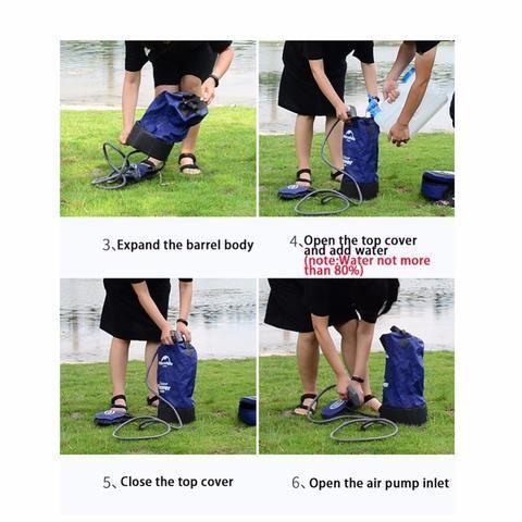 Outdoor Camping Folding Shower Bag