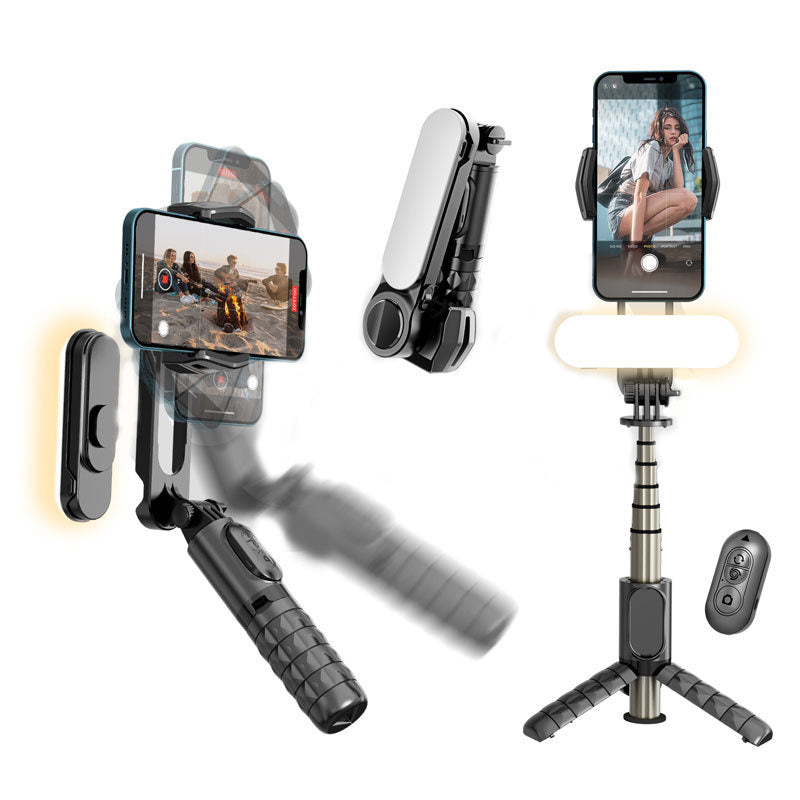 Handheld Gimbal And Bluetooth Selfie Stick Tripod - Gadgetstism