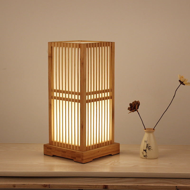 Aesthetic Square Bedside Lamp