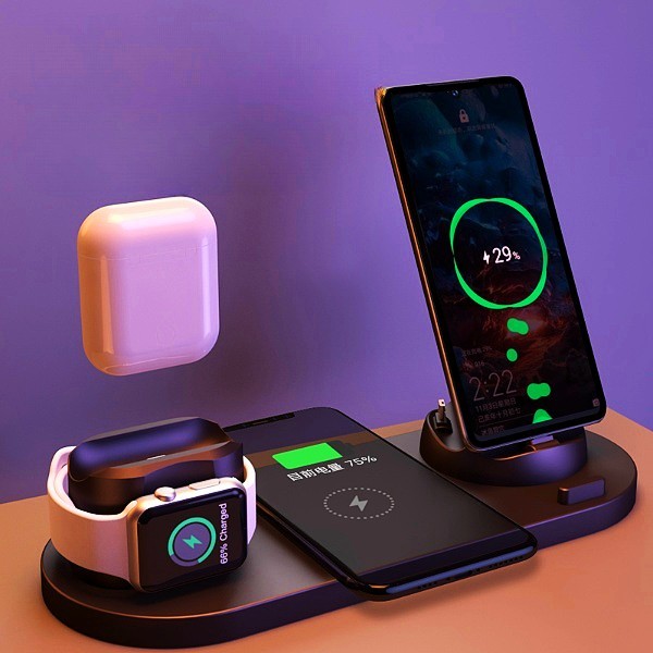 6 In 1 Charging Dock Station - Gadgetstism